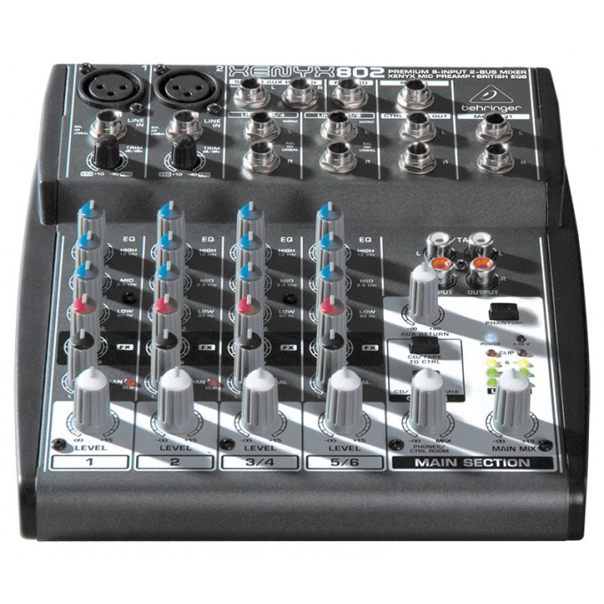 BEHRINGER XENYX 802 Микшерный пульт