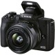Canon EOS M50 Mk2 (Mark II) + 15-45 IS STM Lifestream Kit Black Цифровая фотокамера 