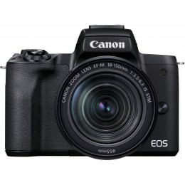 Canon EOS M50 Mk2 (Mark II) + 18-150 IS STM Kit Black Цифровая фотокамера 