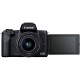 Canon EOS M50 Mk2 + 15-45 IS STM Kit Black Фотокамера беззеркальная