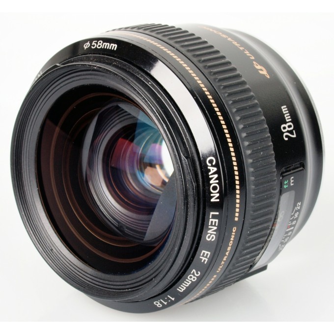 Canon EF 28mm f/1.8 USM широкоугольный объектив