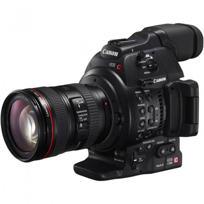 Canon EOS C100 Mark II + 24-105mm F/4L IS USM Kit Видеокамера