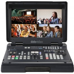 Datavideo HS-1600T 4-канальная HD/SD HDBaseT портативная видеостудия с интернет вещанием