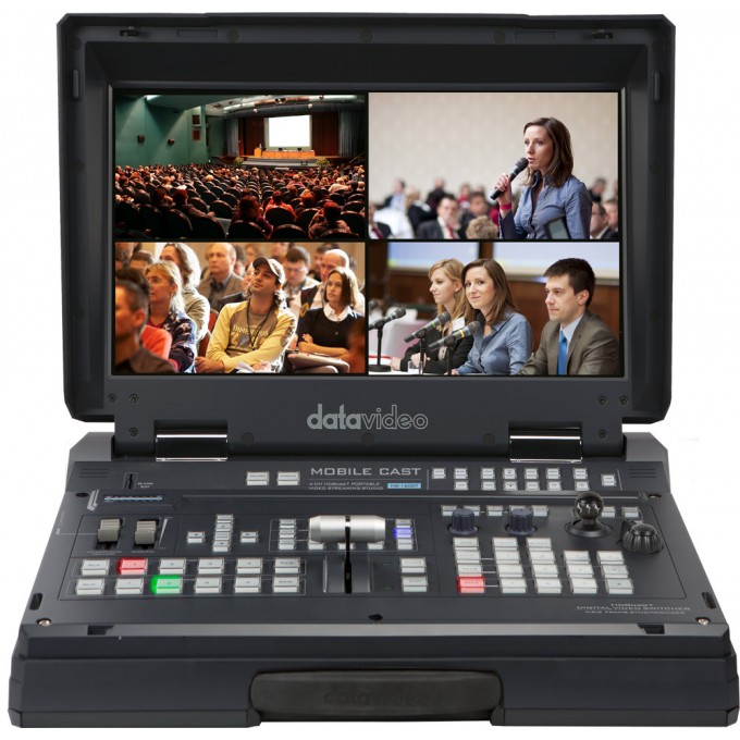 Datavideo  HS-1300 6 канальная HD портативная студия с интернет вещанием