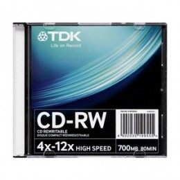 TDK CD-RW 700Mb 80min 10x Jewel