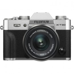Fujifilm X-T30 + XC 15-45mm F3.5-5.6 Kit Silver Цифровая фотокамера беззеркальная