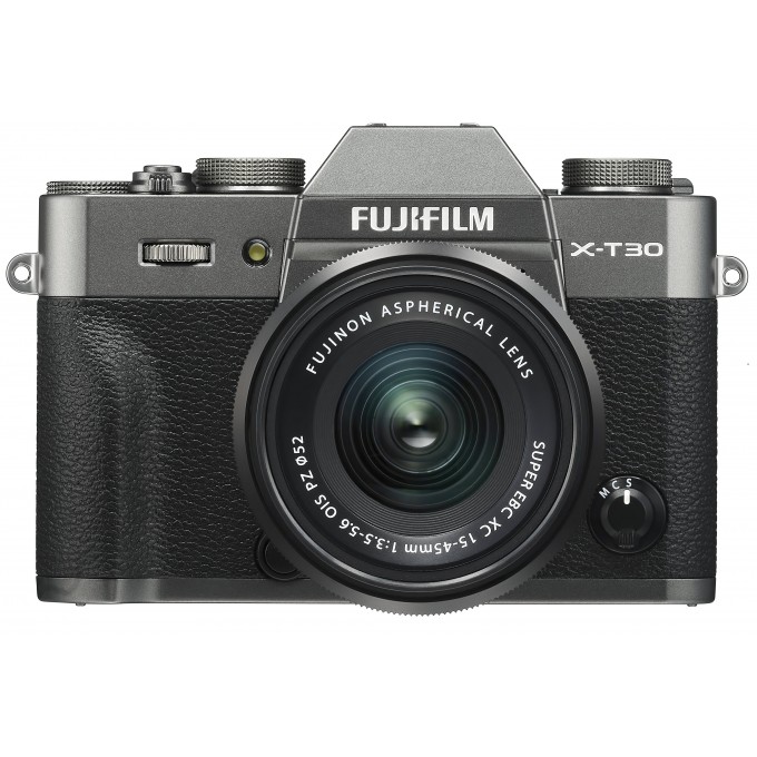 Fujifilm X-T30 + XC 15-45mm F3.5-5.6 Kit Charcoal Silver Цифровая фотокамера беззеркальная