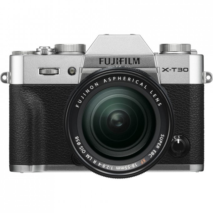 Fujifilm X-T30 + XF 18-55mm F2.8-4R Kit Silver Цифровая фотокамера беззеркальная