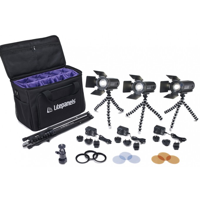 Litepenels Caliber 3-Light Kit Комплект осветительных приборов