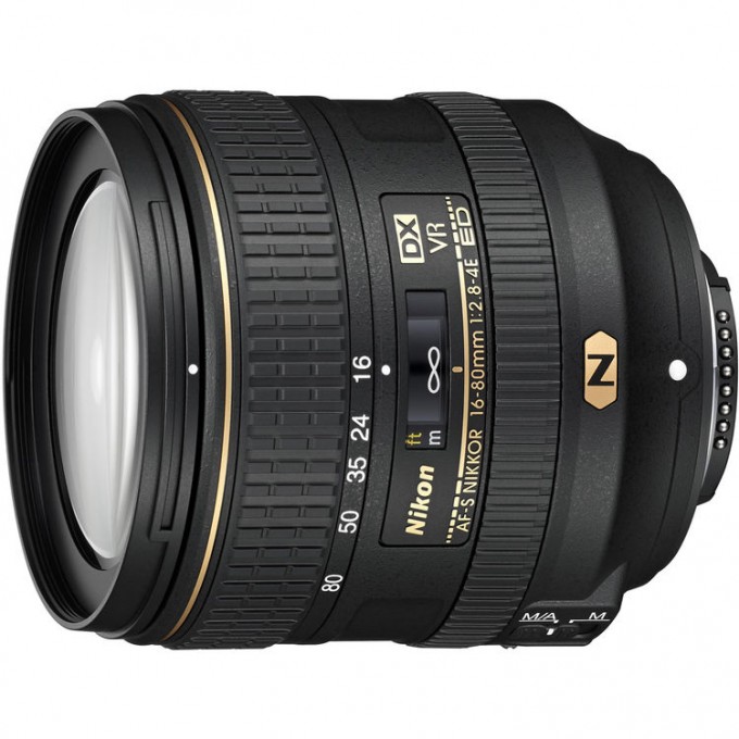 Nikon AF-S DX 16-80mm f/2.8-4.0E ED VR универсальный  объектив