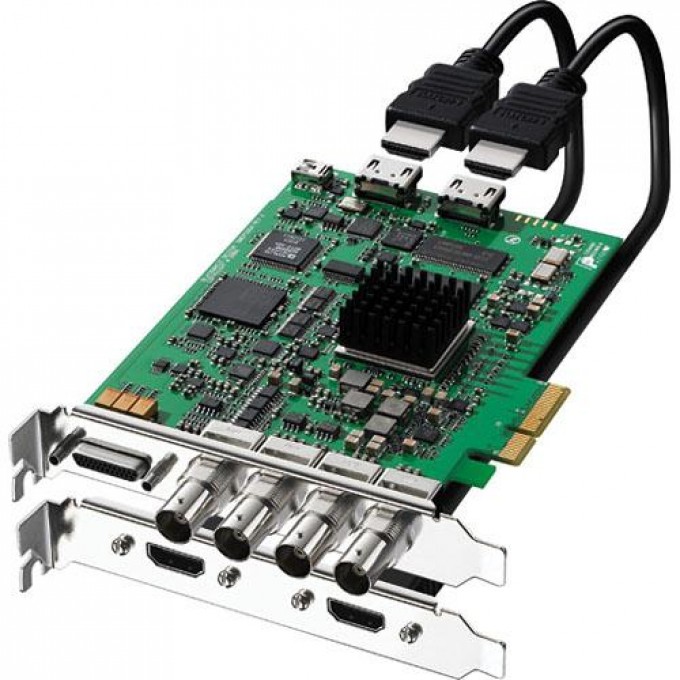 Blackmagic DeckLink 4K Extreme PCIe-плата для записи и воспроизведения с поддержкой Dual Link SDI, HDMI, аналогового сигнала, 4:4:4, 3D и 4K