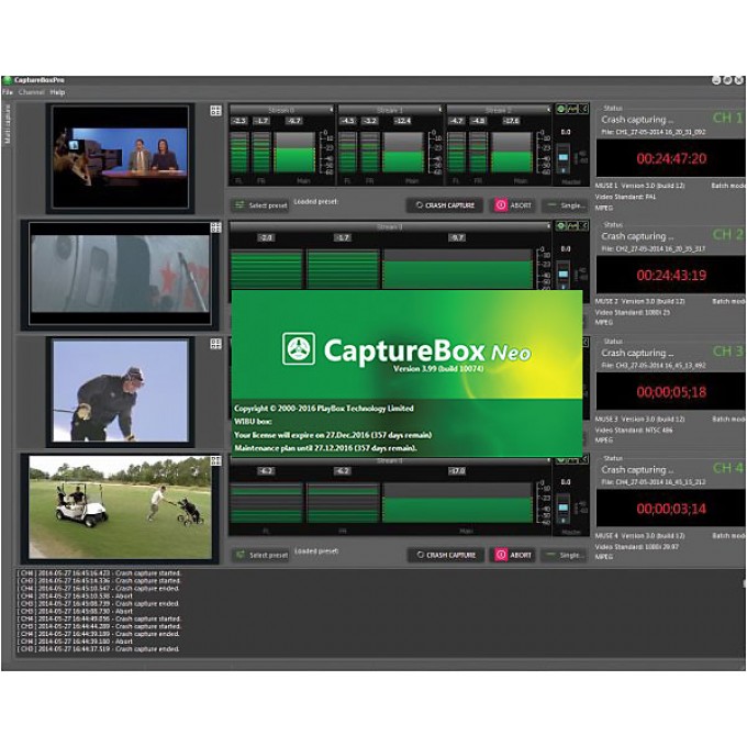 Playbox CaptureBox Neo многоканальный сервер записи