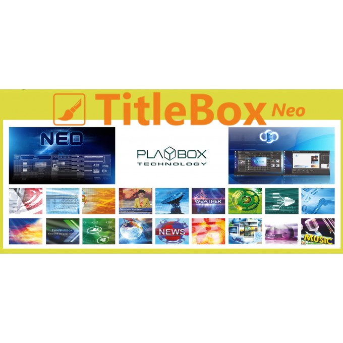 Playbox TitleBox Neo Система наложения титров и графики