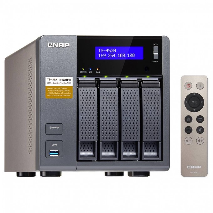 QNAP TS-453A-4G Сетевое хранилище