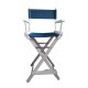 Режиссерский стул высокий деревянный S-Light Premium (Ash)