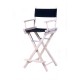 Режиссерский стул высокий деревянный S-Light Premium (Ash)