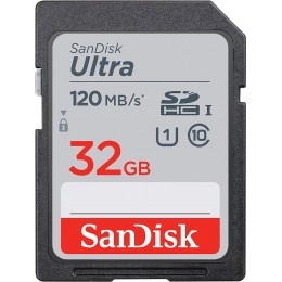 SanDisk SDXC C10 UHS-I Ultra [SDSDUN4-032G-GN6IN] Карта памяти 