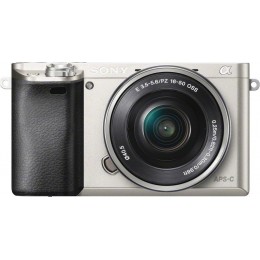 SONY Alpha a6000 + 16-50 Silver Цифровая фотокамера беззеркальная
