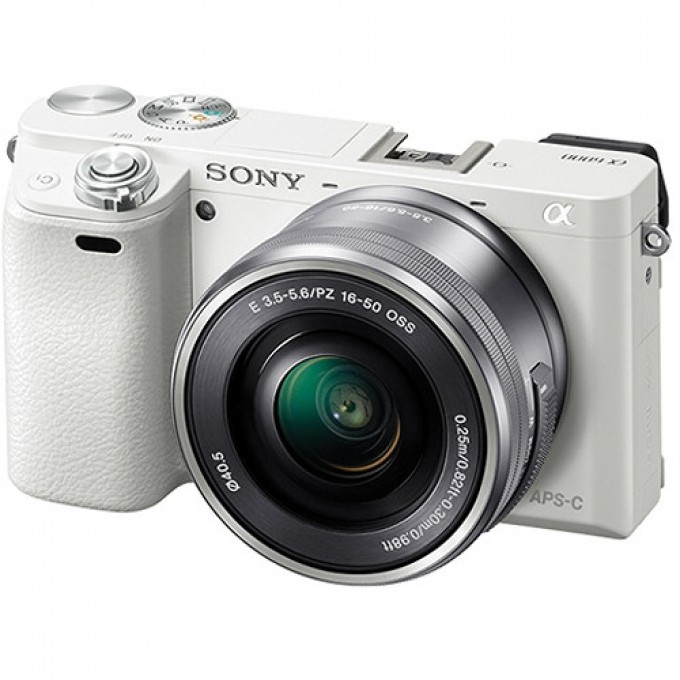 Sony Alpha 6000 Kit 16-50 White Фотокамера системная