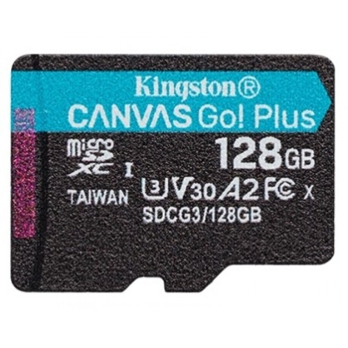 Kingston Canvas Go! Plus microSD (SDCG3/128GBSP) Карта памяти