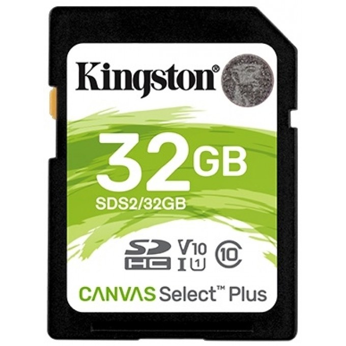 Kingston Canvas Select Plus SD (SDS2/32GB) Карта памяти