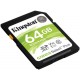 Kingston SDHC 64GB Class 10 UHS-I R100MB/s (SDS2/64GB) Карта памяти