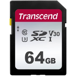 Transcend SDXC/SDHC 300S (TS64GSDC300S) Карта памяти 
