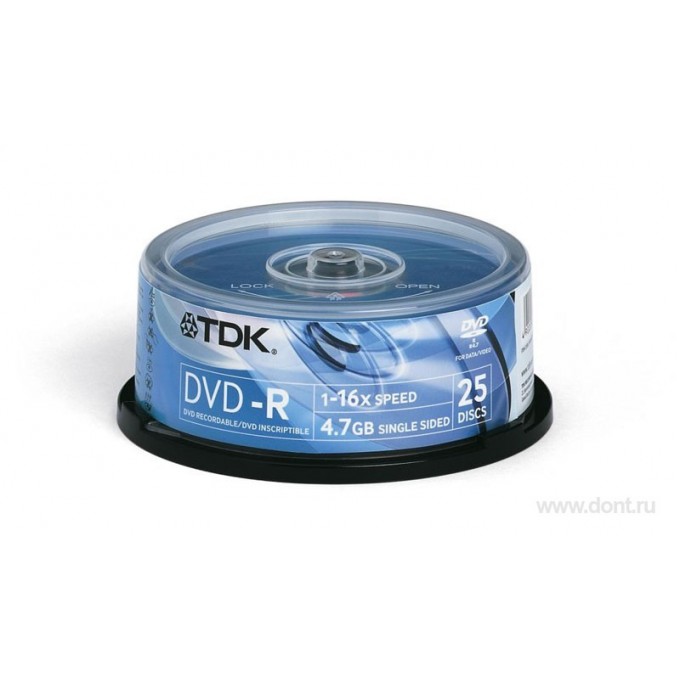 TDK DVD-R 4,7Gb DVD-диск